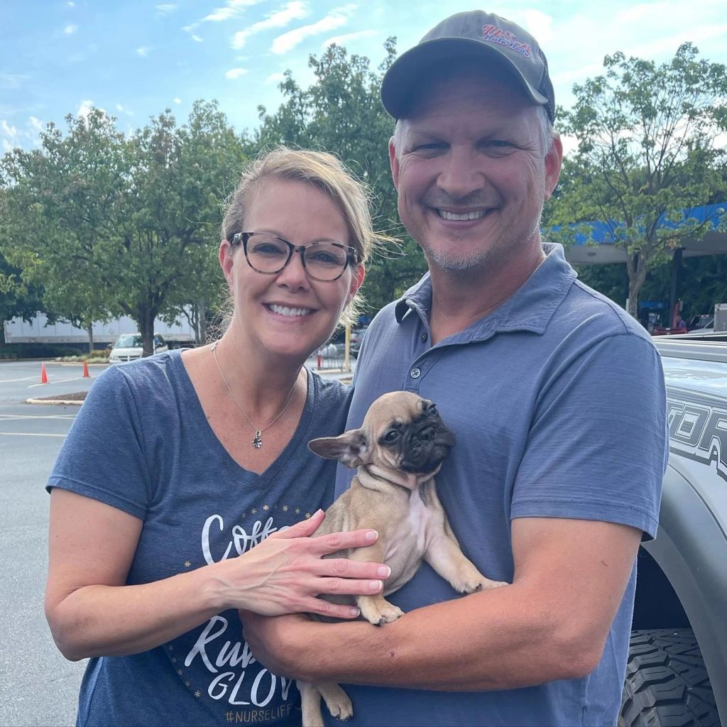 Frenchieful French Bulldog puppy, one of our previous pups